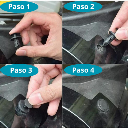 Clip Repair Restaura Plasticos Sueltos🔩🛠️ + Paño Microfibra